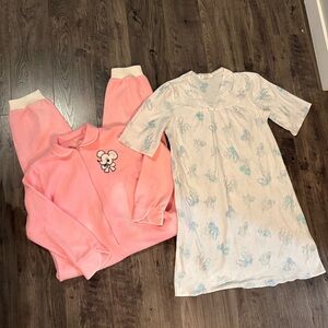 Vintage Pajamas Onesie & nightie sleep dress